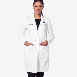The Modern 'Figs' White Lab Coat (XS)